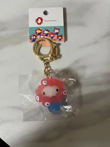산리오 콜라보 미야쿠미야쿠 클리어 키링 키티