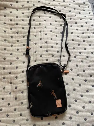 russet 홀스 무늬 스마트폰 숄더, 미니 숄더, 미니백