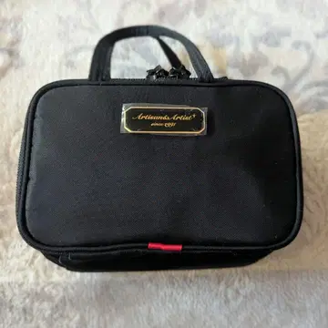 Artisan & Artist 메이크업 파우치 화장 파우치 블랙 파우치