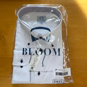 BLOOM 화이트 긴팔 와이셔츠 6L