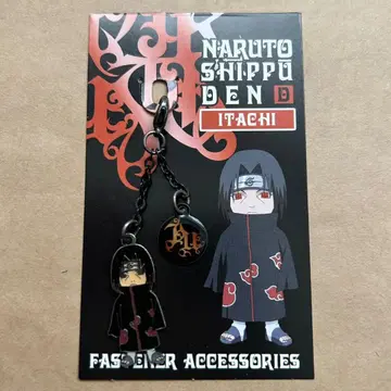 NARUTO 돌풍전 지퍼 액세서리 우치하 이타치 키링