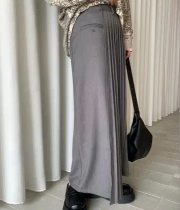 [ 새상품급 ] 아메리UND SWITCH PLEATS SKIRT