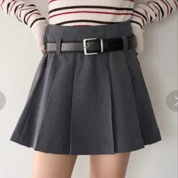 SNIDEL 벨트 포함 스카쇼팬