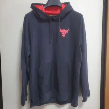 언더아머 프로젝트 락 후드티 블랙 XL