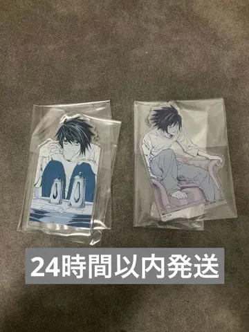 데스노트 1번 복권 아크릴 스탠드 G상 L 2종 세트