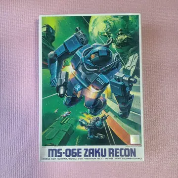 MS-06E ZAKU RECON 자쿠 강행 정찰형 프라모델 반다이