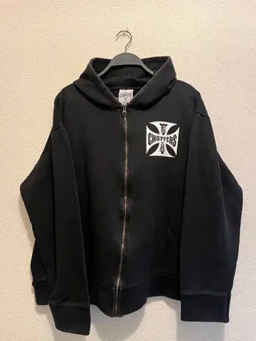 90s~00s west coast choppers 집업 후드티