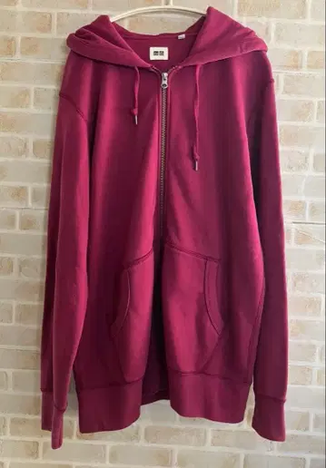 UNIQLO 후드 부착 지퍼 후드티 XL