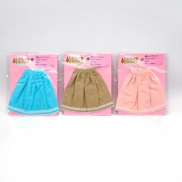 리카짱 캐슬 22cm 사이즈 3색 개더 스커트 LICCA 3487