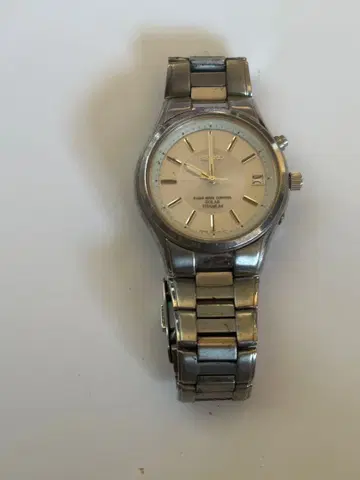 SEIKO 솔라 전파 티타늄 부동품 정크
