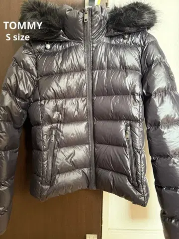 타미힐피거 나일론 퍼 다운