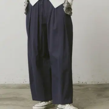 리브라큐 서커스 코튼 트윌 팬츠 블루 프리 사이즈