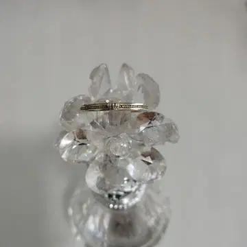 주말 세일 저스틴 데이비스 크라운 LOVE 반지 9호