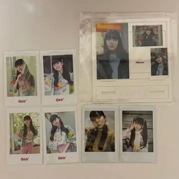 girls2 히시다 미나미 폴라로이드 포토 카드 아크릴 스탠드
