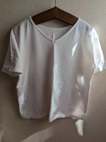 ORCIVAL V넥 반팔 T셔츠 (화이트) 사이즈 1