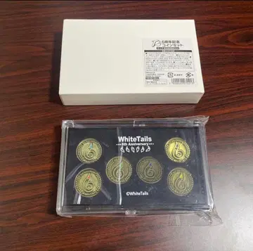 WhiteTails 6th Anniversary 핀 배지 세트