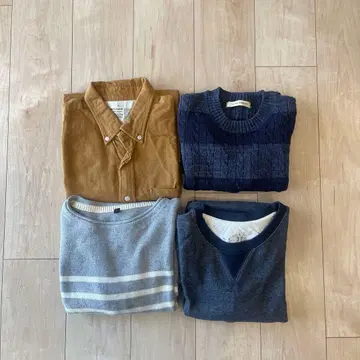 무인 journal standard 남성용 니트 셔츠 L 묶음 판매