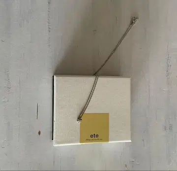 에테 ete 지르코니아 다이아 목걸이