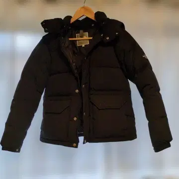 THE NORTH FACE 블랙 다운 자켓 캠핑 시에라 M