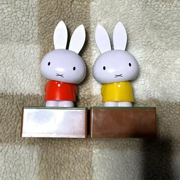 (눈에 띄는 얼룩 없음) 미피 고개 흔드는 피규어 세트