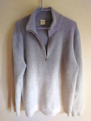 imxs 하프 지퍼 풀오버 보라색