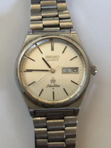 SEIKO SilverWave 쿼츠 작동 안 함 정크