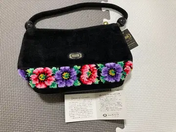 FEILER 페이 슈니르 직조 꽃무늬 핸드백 몽리브