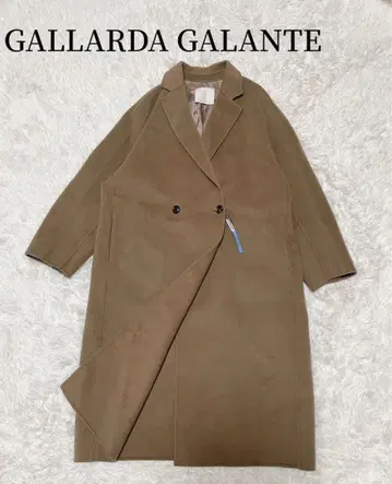 GALLARDA GALANTE 더블 브레스트 더블 페이스 롱 코트