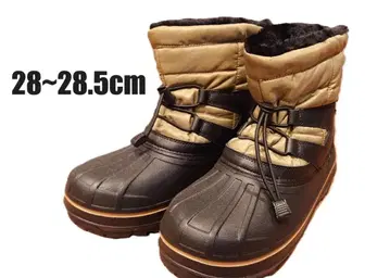 던롭 남성용 방한 스노우 부츠 겨울 빈 부츠 28-28.5cm