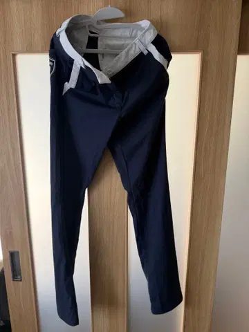 여성용 골프 팬츠 네이비 M