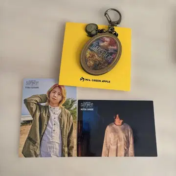 [ Mrs. GREEN APPLE ] 랜덤 키링 포토 카드 세트