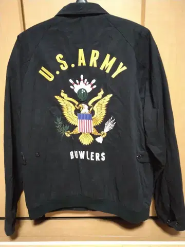 HOUSTON U.S. ARMY 블랙 자켓 X-LARGE