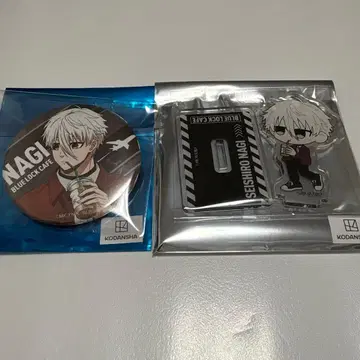 블루 록 카페 나기 세이시로 아크릴 스탠드 아크스타 캔뱃지