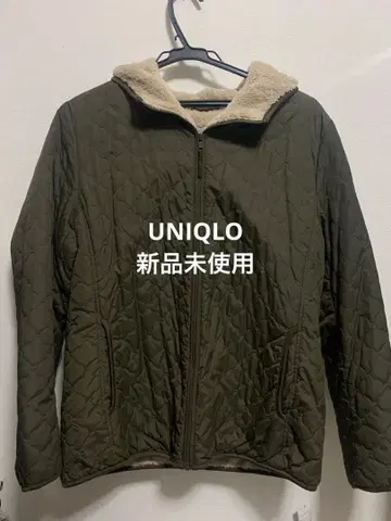 유니클로 아우터 다운 후드티 플리스