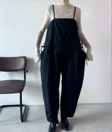 libracue 블랙 살로펫 오버롤