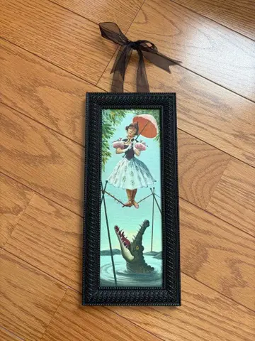 호손테드 맨션 벽걸이 악어 새상품급 인테리어 줄타기