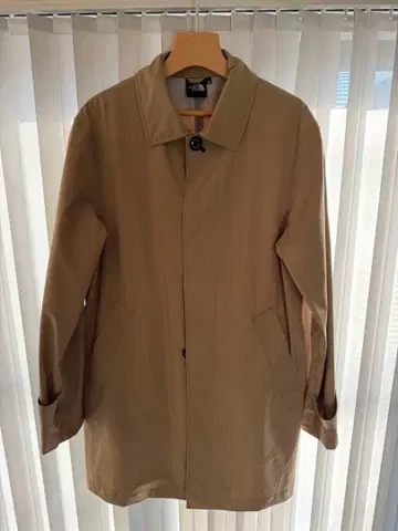 THE NORTH FACE 베이지 롱 코트 M