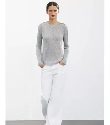 ZARA 메탈릭 니트 스웨터