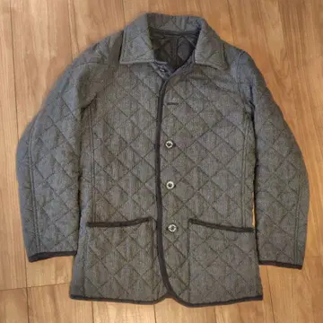 BEAMS 퀼팅 자켓 코트