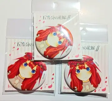 5등분의 신부 나카노 이츠키 꽃 화관 캔뱃지