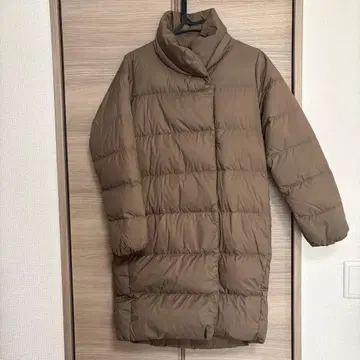 patagonia 브라운 롱 다운 자켓 클리닝 완료