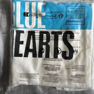 BLUE HEARTS 화이트 T셔츠 M