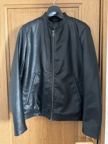 블랙 가죽 자켓