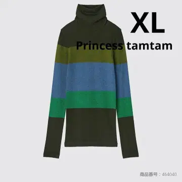 [ 유니클로 x 프린세스 탐탐 ] 히트텍 심리스 리브 터틀넥 T XL