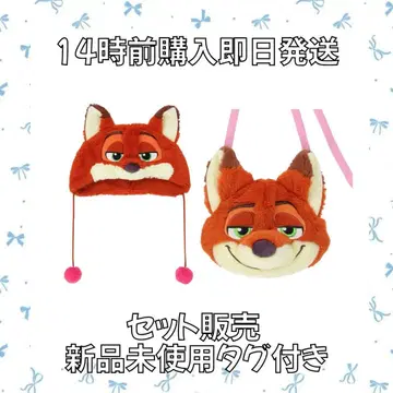 [택 포함 미사용 새상품] 디즈니 주토피아 닉 팬캡