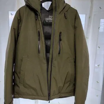 하뮤레 다운 자켓 카키 M 사이즈 HAMURE 프로노