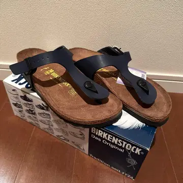 BIRKENSTOCK 네이비 샌들 38