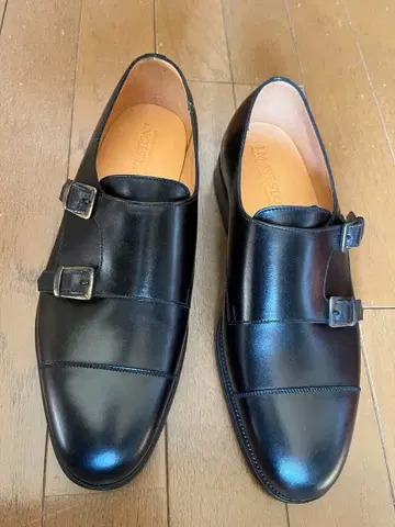 J.M. 웨스턴 537 더블 몽크 스트랩 6E 미사용품