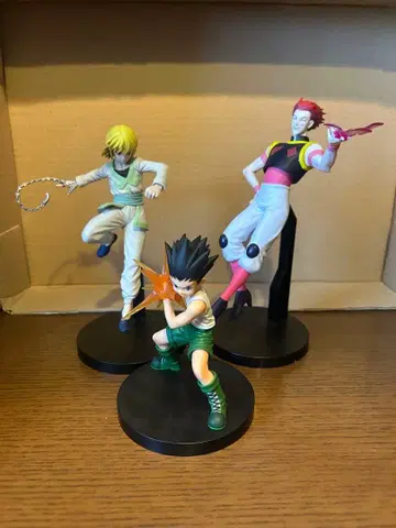 곤 히소카 크라피카 피규어 3체 세트