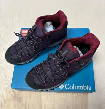 컬럼비아 세이버 식스 미드 아웃드라이 보라색